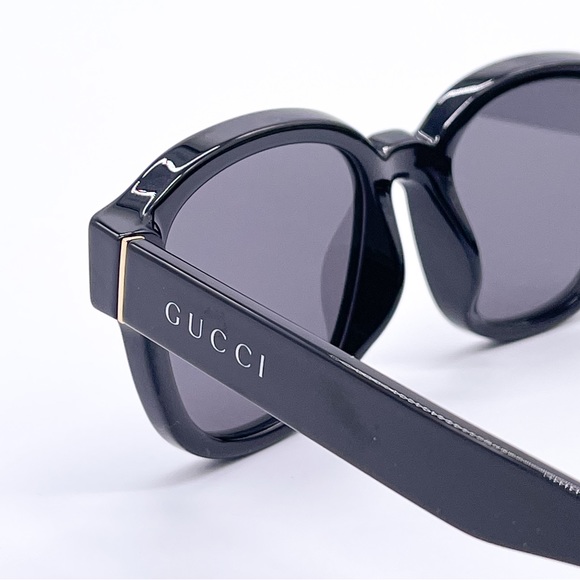 NEW GUCCI GG1140SK 001 NEW UNISEX ROUND SUNGLASSES GUCCI - Picture 5 of 13